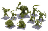 DUNGEON SAGA: GREEN RAGE MINIATURES SET (EN) (Special Order)