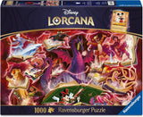 DISNEY LORCANA GLIMMERS OF THE REALM: RUBY 1000 PIECE PUZZLE (Special Order)