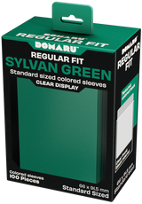 GATHERERS TAVERN DOMARU REGULAR FIT SLEEVES - SYLVAN GREEN 100CT (Special Order)