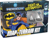 DC HEROCLIX: FIGHT FOR GOTHAM CITY MAP AND TERRAIN KIT (Special Order)