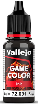 VALLEJO: GAME COLOR SEPIA INK 18ML (Special Order)