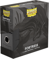 DRAGON SHIELD FORTRESS CARD DRAWERS VERTICAL 2 ROW BLACK (Special Order)