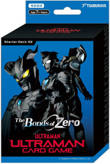 ULTRAMAN CG STARTER DECK 02 SD02 THE BONDS OF ZERO 6CT DISPLAY (Special Order)