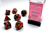 GEMINI 7-DIE SET BLACK-RED/GOLD (Special Order)
