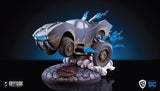 BATMAN BATMOBILE STYLIZED STATUE: '22 BLUE FLAME (Special Order)