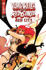 VAMPIRELLA VS. RED SONJA: RED CITY #1 CVR A SEBASTIAN PIRIZ (Special Order)