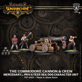 MERC COMMODORE CANNON & CREW BOX (Special Order)