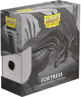 DRAGON SHIELD FORTRESS CARD DRAWERS VERTICAL 2 ROW WHITE (Special Order)