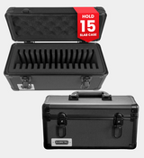 ER 15-SLAB CASE INDIVIDUAL SLOT WITH HANDLE BLACK (Special Order)