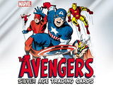 MARVEL:THE AVENGERS SILVER AGE TRDING CRDS(5/24/12 (Special Order)