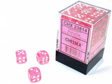 TRANSLUCENT 36D6 PINK/WHITE 12MM (Special Order)