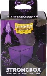 DRAGON SHIELD STRONGBOX CLEAR PURPLE (Special Order)
