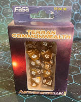 INTERCEPTOR: TERRAN COMMONWEALTH DICE SET (Special Order)