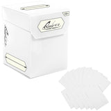 QUIVER TIME BUNDLE DECK BLOCK 100+/SLEEVES WHITE (Special Order)