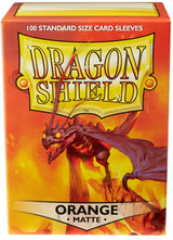 DRAGON SHIELD SLEEVES MATTE ORANGE 100CT (Special Order)