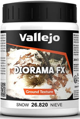 VALLEJO: DIORAMA GROUND TEXTURES SNOW 200ML (Special Order)