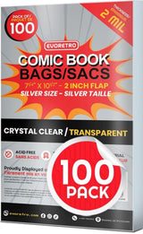 ER SILVER AGE COMIC BAGS 100CT (Special Order)