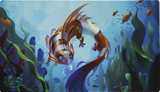 DRAGON SHIELD PLAYMAT WITH TUBE THE CINDERFIN (Special Order)