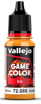 VALLEJO: GAME COLOR YELLOW INK 18ML (Special Order)
