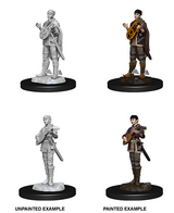 DND UNPAINTED MINIS WV7 FEMALE HALF-ELF BARD (Special Order)