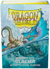 DRAGON SHIELD SLEEVES DUAL JAPANESE MATTE GLACIER (Special Order)