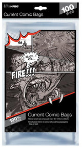 UP COMIC CURRENT BAG 100CT 6-7/8"X10.5" (Special Order)