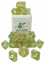 SET OF 15 DICE: DRAGON'S HOARD ARCH'D4/BALANCE'D20 (Special Order)