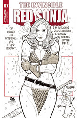 INVINCIBLE RED SONJA #7 CVR D CHO (Special Order)