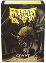 DRAGON SHIELD SLEEVES DUAL MATTE CRYPT 100CT (Special Order)