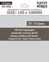 SK 'ETHERFIELDS COMPATIBLE' SLEEVES 100MM X 100MM (Special Order)