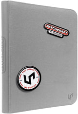 UP ZIP BINDER PRO 9PKT PATCHCRAFT GRAY (Special Order)