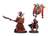 SKORNE TYRANT COMMANDER & STANDARD BLISTER (Special Order)