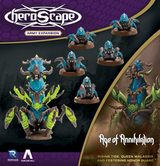 HEROSCAPE RISING TIDE QUEEN MALADRIX AND FESTERING HONOR GUARD ARMY EXPANSION (Special Order)