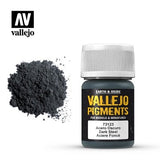 VALLEJO: PIGMENT METALLIC DARK STEEL (35ML) (Special Order)