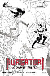 PURGATORI MUST DIE #4 CVR D SARRASECA (Special Order)