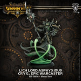 CRYX LICH LORD ASPHYXIOUS EPIC WARCASTER BLISTER (Special Order)