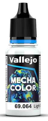 VALLEJO: MECHA COLOR METALLIC LIGHT STEEL (17ML) (Special Order)