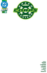 GREEN LANTERN CORPS #1 BLANK (Special Order)