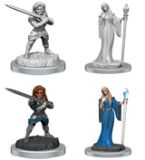 CR UNPAINTED MINIS WV3 FEMALE WIZARD/HOLY WARRIOR (Special Order)