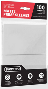ER MATTE CARD SLEEVES STANDARD SIZE 66X91MM TRANSPARENT 100PK (Special Order)