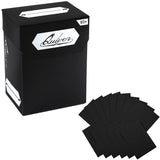 QUIVER TIME BUNDLE DECK BLOCK 80+/SLEEVES BLACK (Special Order)