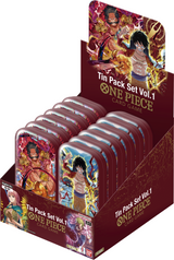 ONE PIECE CG TS01 TIN PACK SET VOL 01 12CT DISPLAY (Special Order)