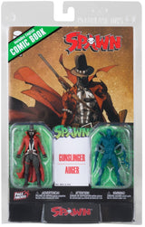 SPAWN 3" FIG/COMIC 2PK-WV1-GUNSLINGER&AUGER (#309) (Special Order)