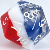 XL D20: STARS & STRIPES W/ SYMBOL 30MM (Special Order)