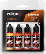 VALLEJO: GAME COLOR SET ORANGE (Special Order)