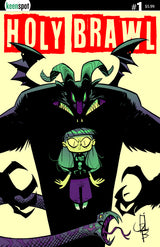 HOLY BRAWL #1 CVR A ATHILA FABBIO MAIN COVER (Special Order)