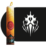 RITUAL CANDLE DICE TUBE CREST OF DRAGON (Special Order)
