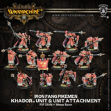 KHADOR IRON FANG PIKEMEN/BLK DRAG(10+2) UN(PST) (Special Order)