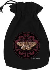 ANNE STOKES DICE POUCH MAGIC MOTH (Special Order)