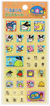 BANDAI TILE STICKER TAMAGOTCHI B (CREAM COLOR) (Special Order)